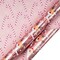 Reversible Christmas Wrapping Paper - Jumbo Roll - Santa Claus & Candy Cane with Metallic Foil in Pink - 24 inches x 100 Feet (200 sq.ft.)